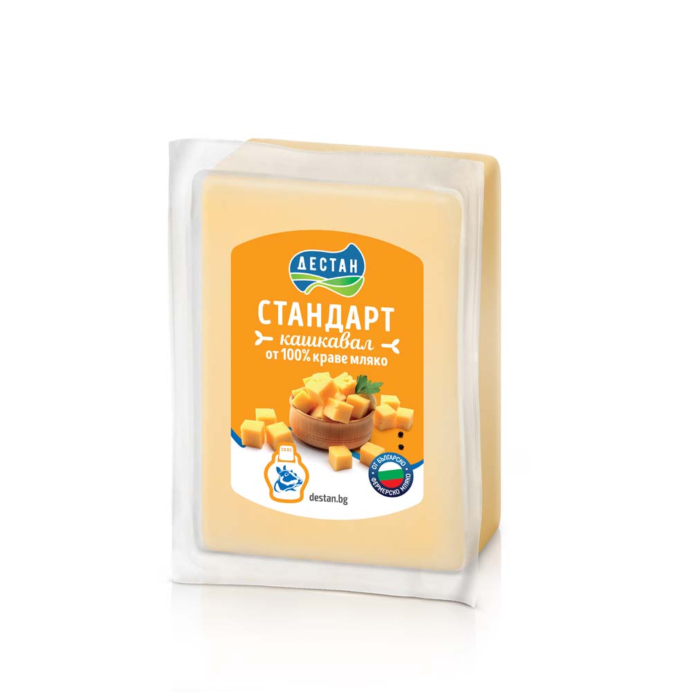 Yellow cheese from cow’s milk Destan Standard – 360g fix