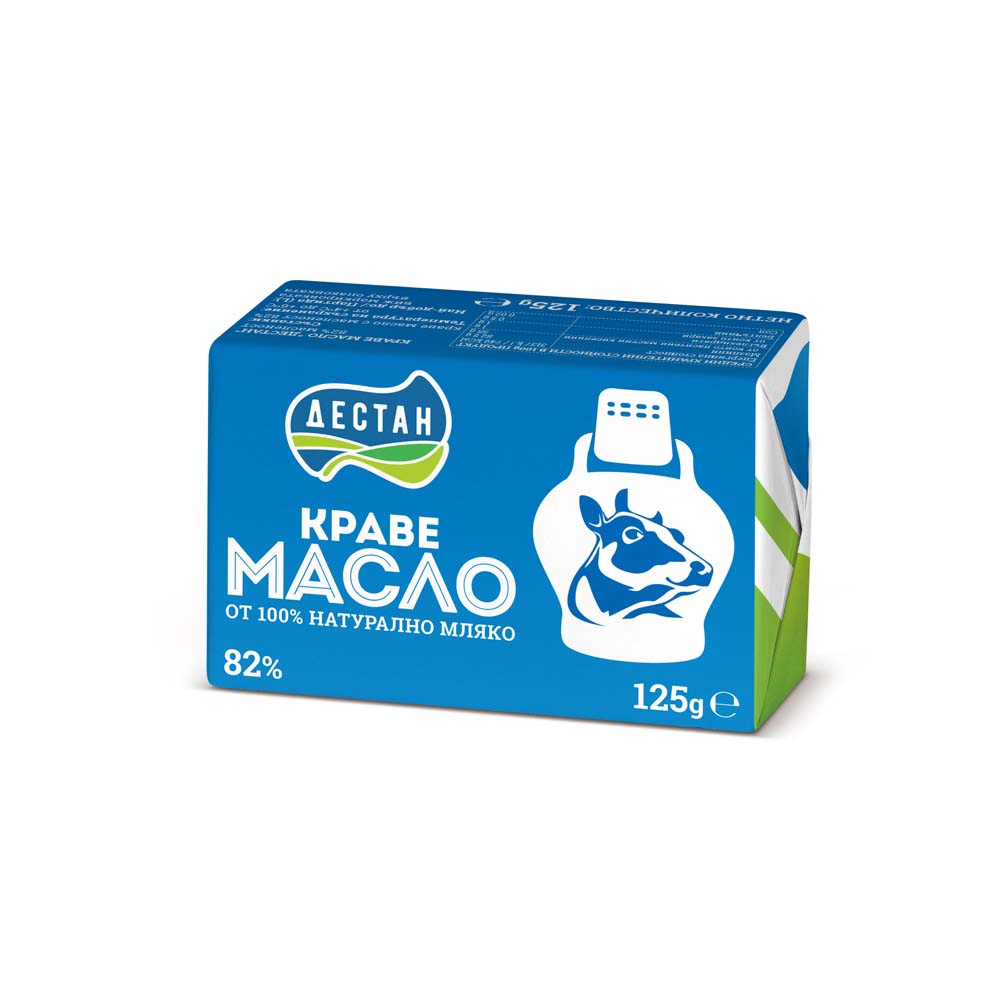 Cow’s butter Destan 82% – 125g fix