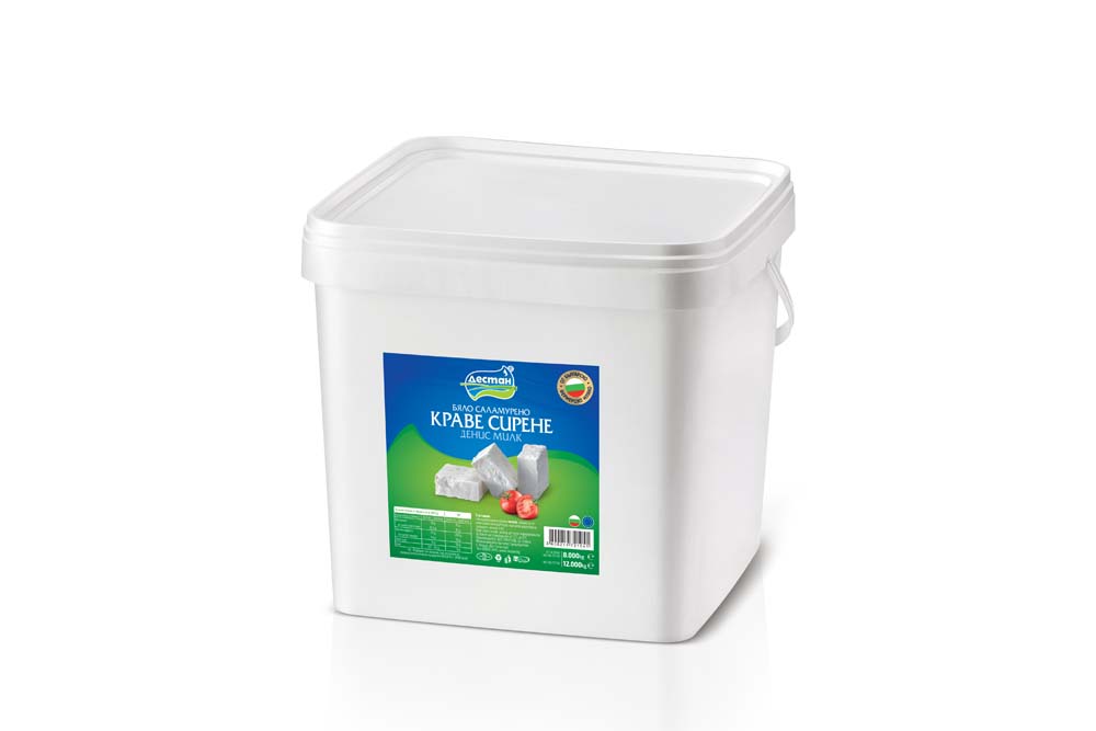 White brined cow’s cheese Denis Milk – PVC 8.000 kg