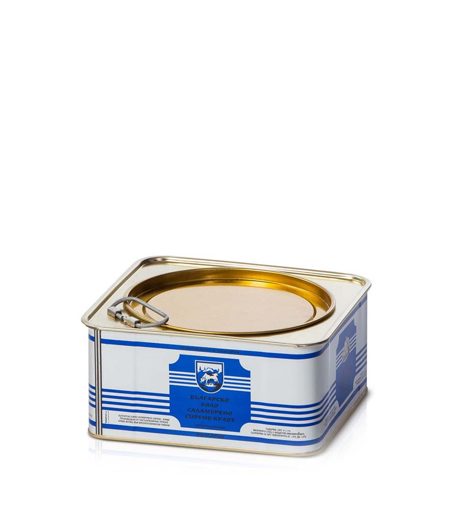 White brined cow’s cheese Denis Milk – tin box 4.000 kg