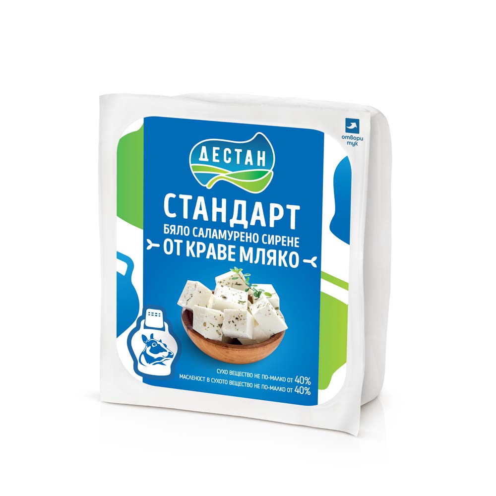 White brined cow’s cheese Destan Standard – 250g Fix