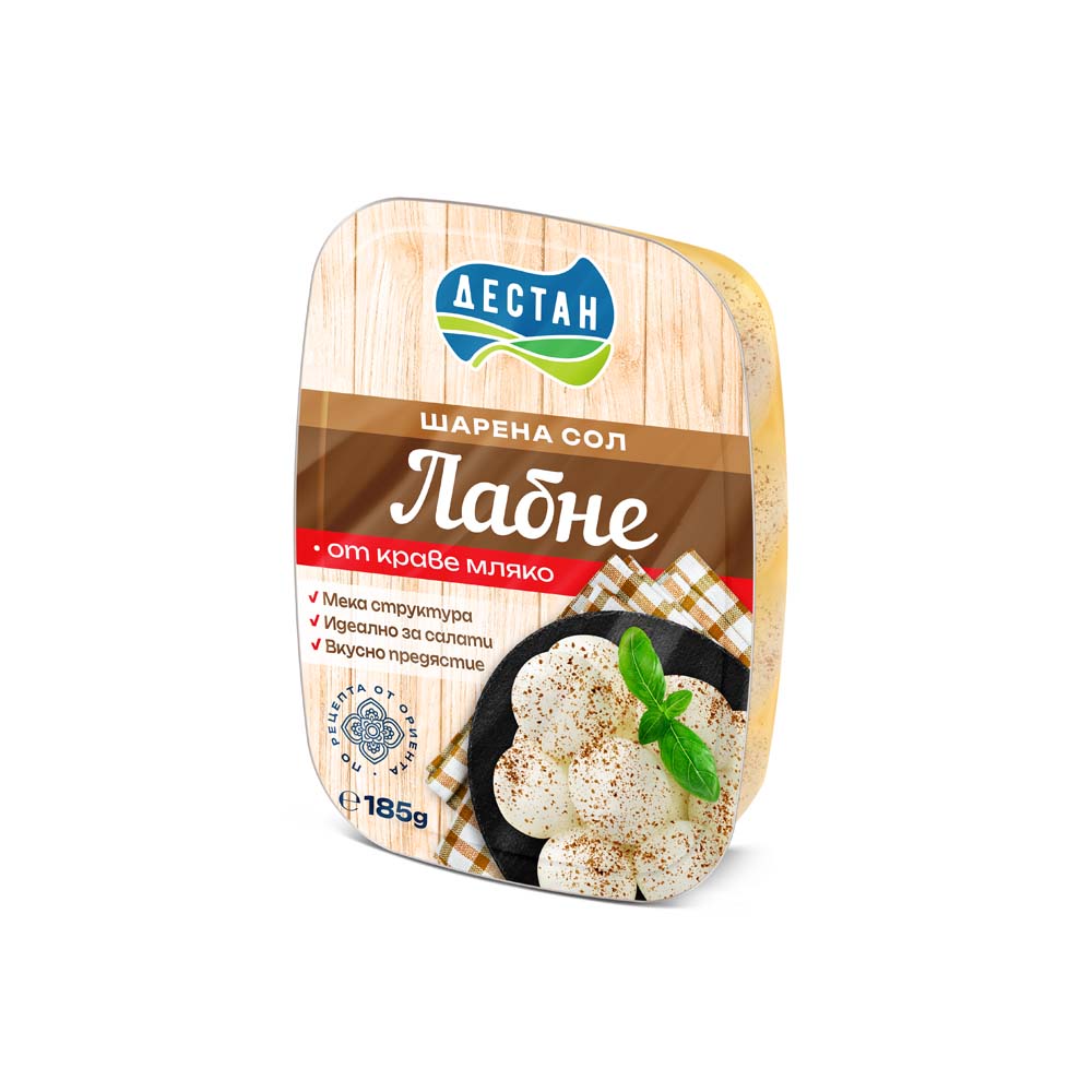 Labneh with colored seasoning salt Destan – 185g fix