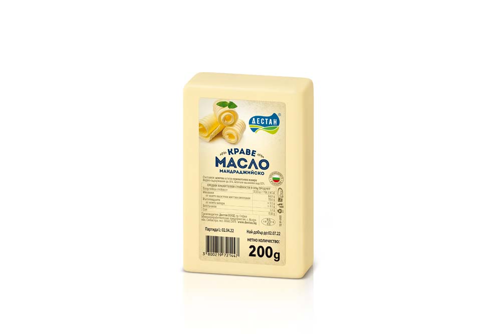 Mandradzhiysko Butter from cow’s milk – 200g Fix