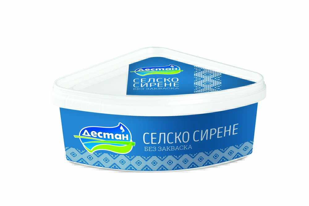 Селско сирене Дестан - ПВЦ 400 гр.